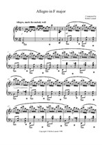 Allegro in F major